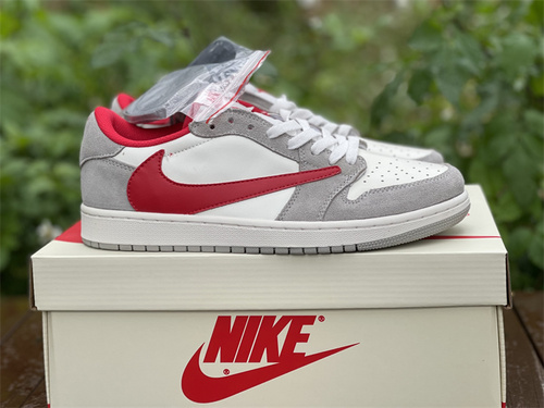 Original version_ Air Jordan 1 Low T S Alliance_ gray-red hook color_ goods number_ DC6991-016_ full code shipment 36--46-d2382579
